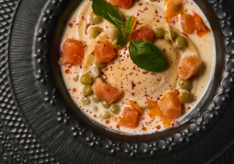  _гиганто_ с горошком и подвяленным лососем3